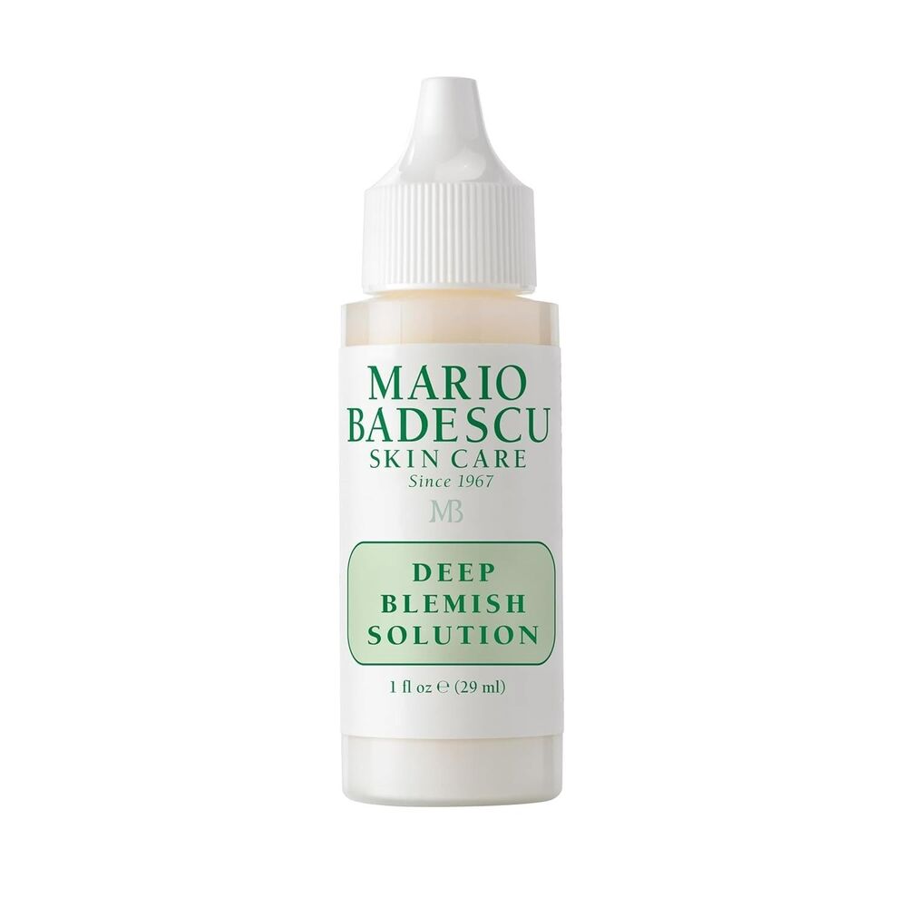 Mario Badescu Deep Blemish Solution Spot Treatment 1oz White Potent Zinc Oxide